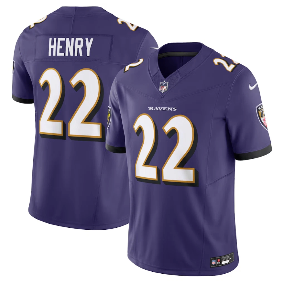 Camisa NFL Baltimore Ravens Vapor F.U.S.E. Limited Jersey Roxa