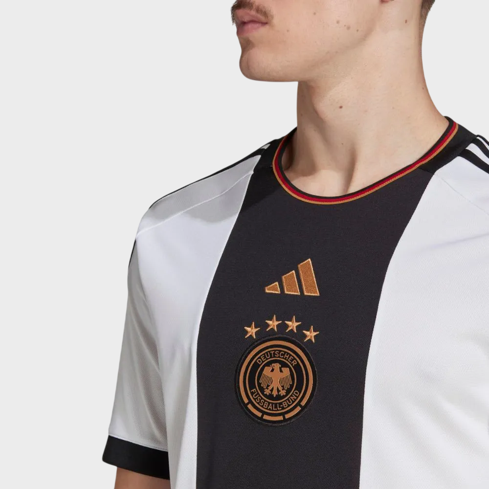 Camisa Alemanha I 2022 - Torcedor Adidas Masculina - Branca
