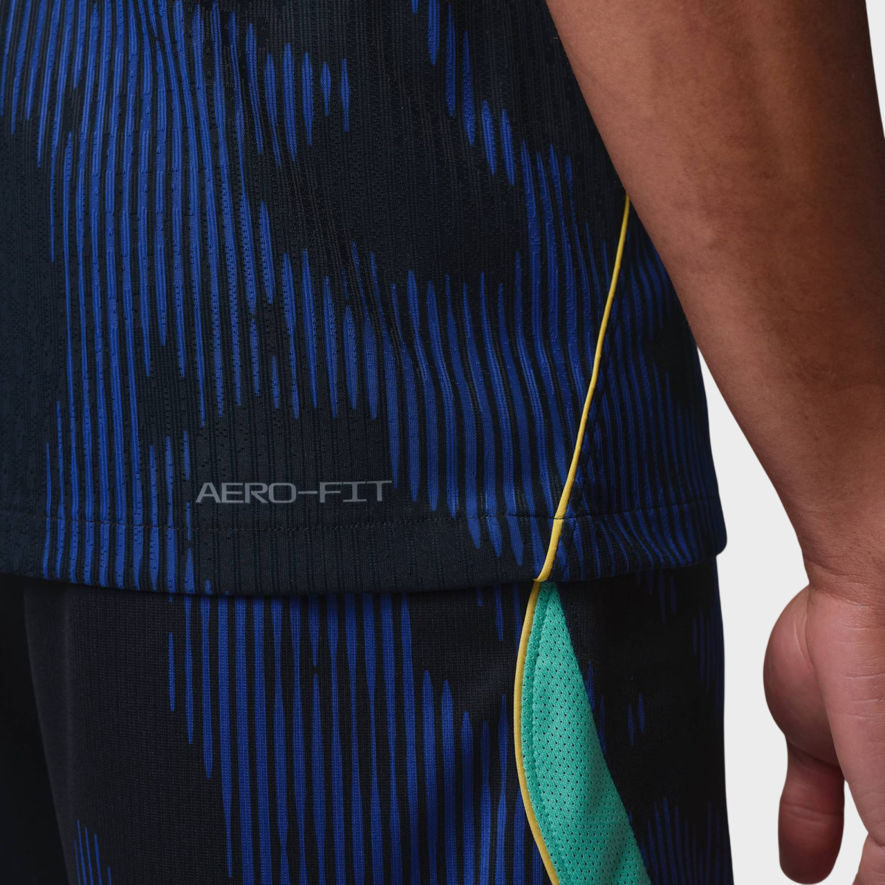 Camisa Seleção Brasileira II 26/27 - Jogador Nike X Jordan Masculina - Azul