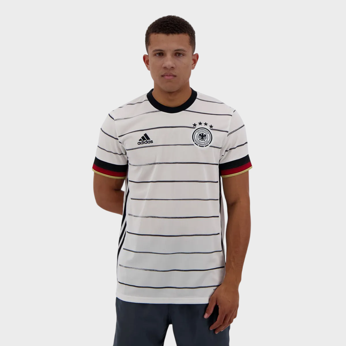 Camisa Alemanha I 2020 Adidas - Branca - Retrô