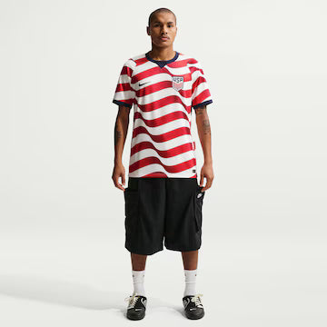 Camisa Estados Unidos Nike I 2026/27 Torcedor Masculina