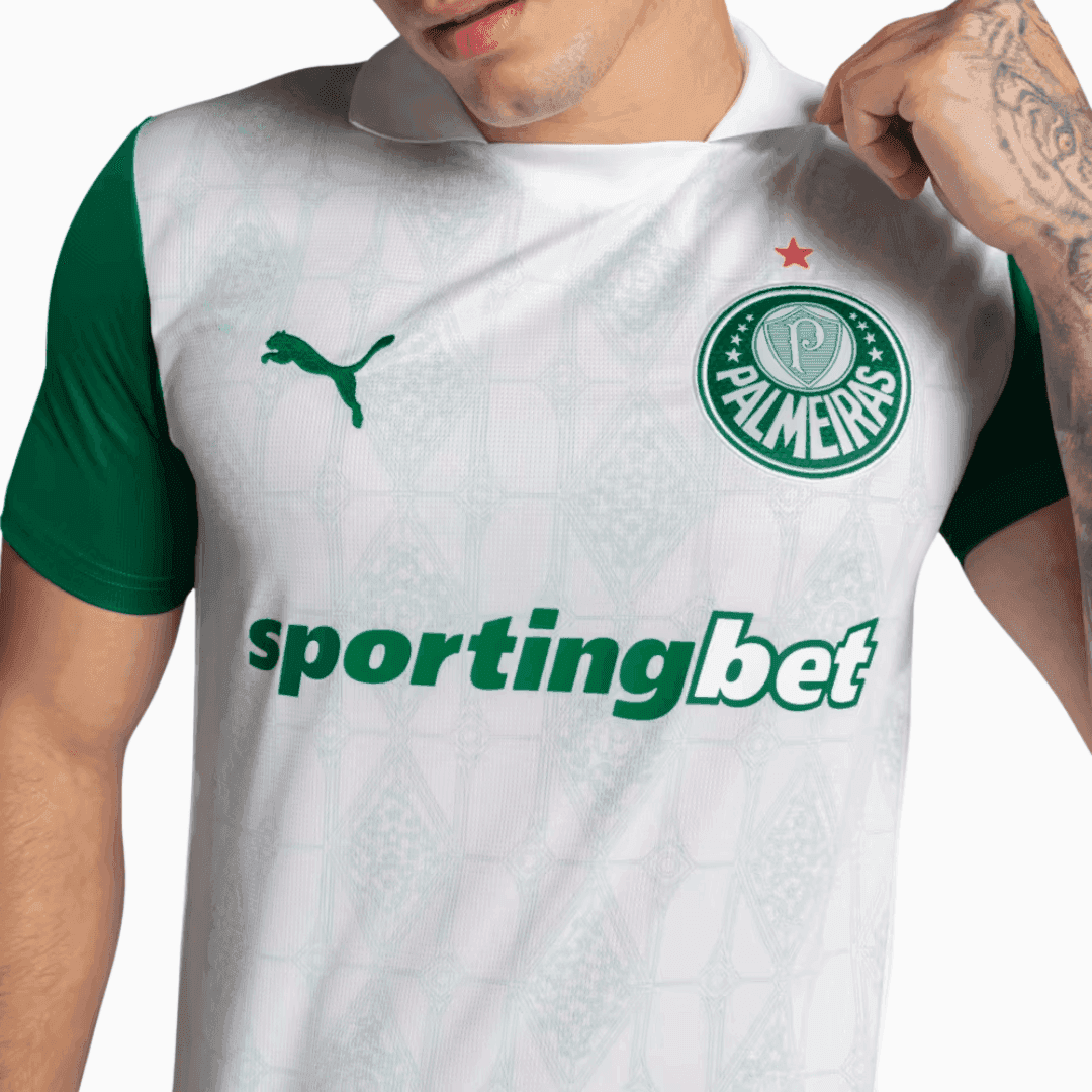 Camisa Puma Palmeiras 2025/26 II - VITOR ROQUE N° 9