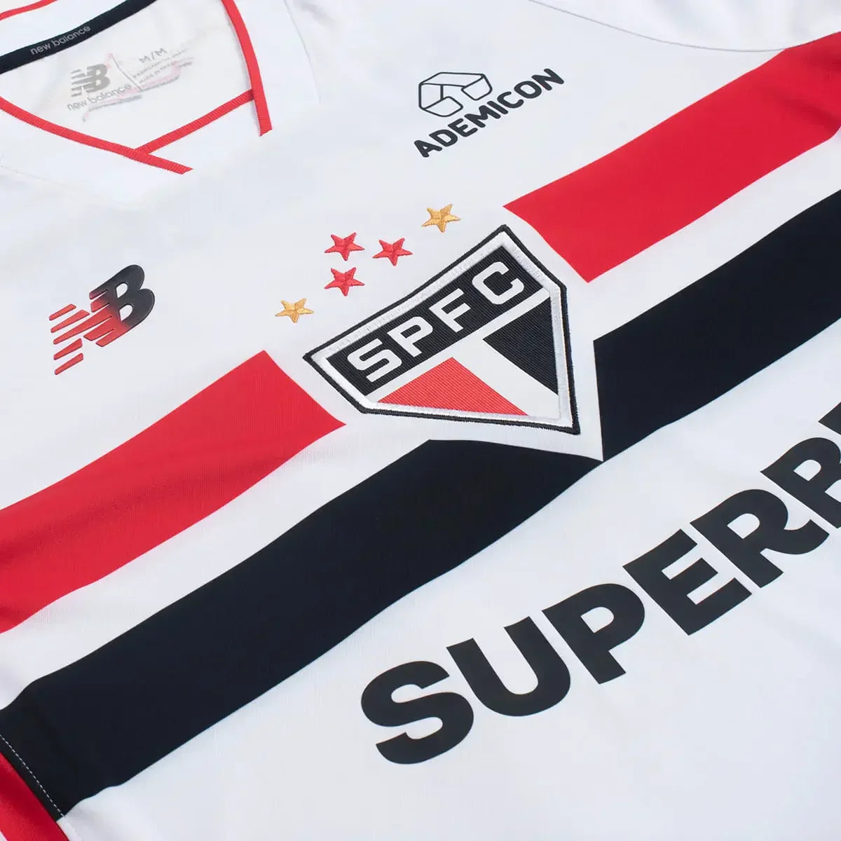 Camisa São Paulo I 26/27 - Branca e Vermelha
