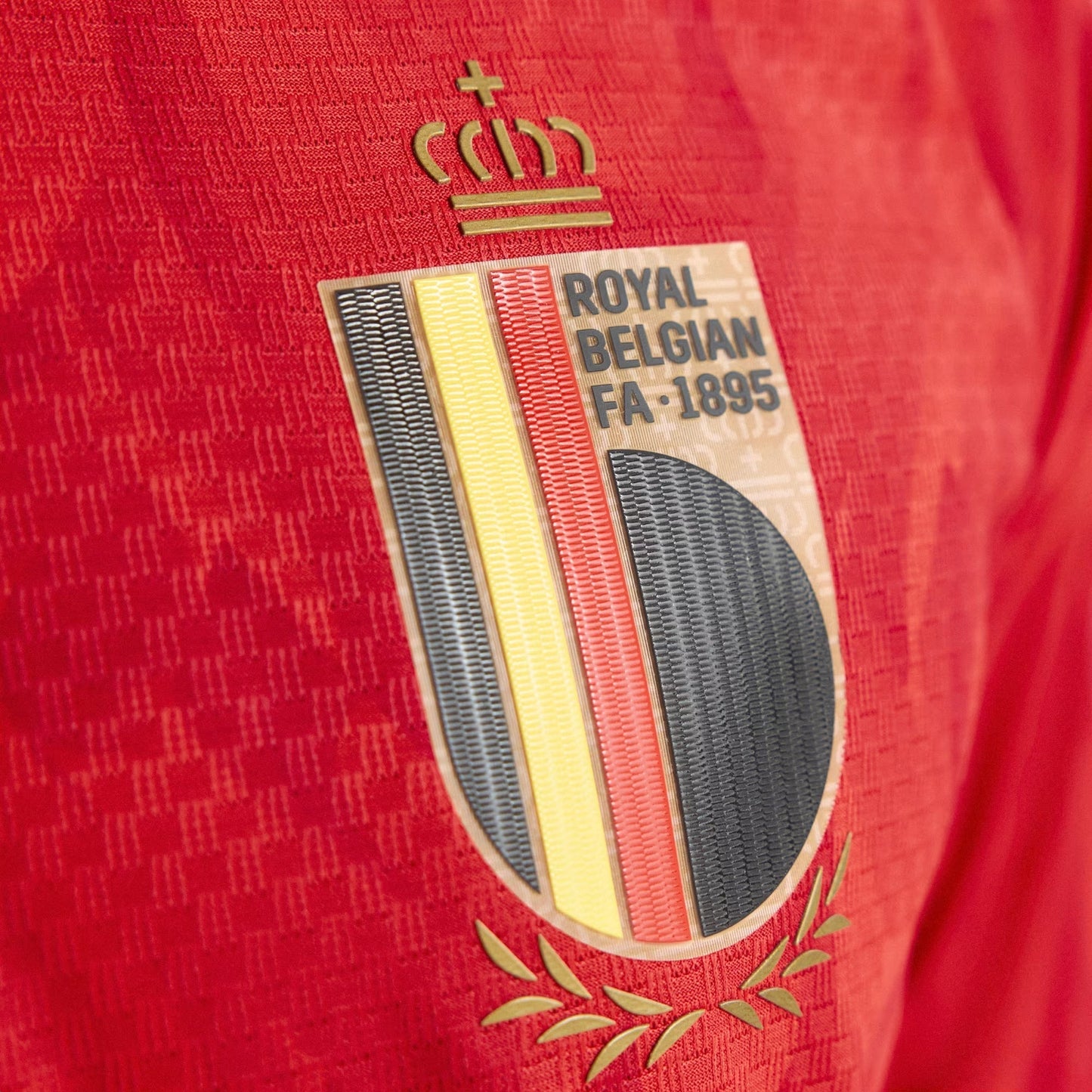 Camisa Bélgica I 26/27 - Jogador Adidas Masculina - Vermelho