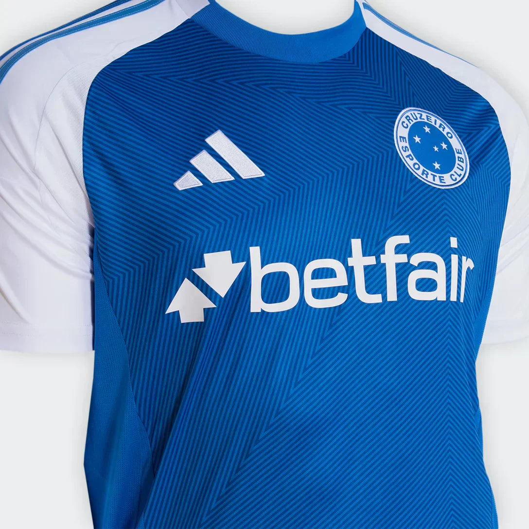 Camisa Adidas Cruzeiro 2025/26 I LUCAS SILVA N° 16