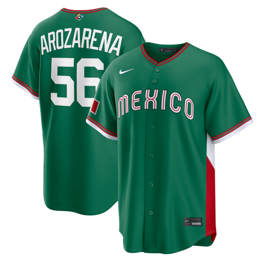 Jersey Beisebol México WBC 2026 Verde