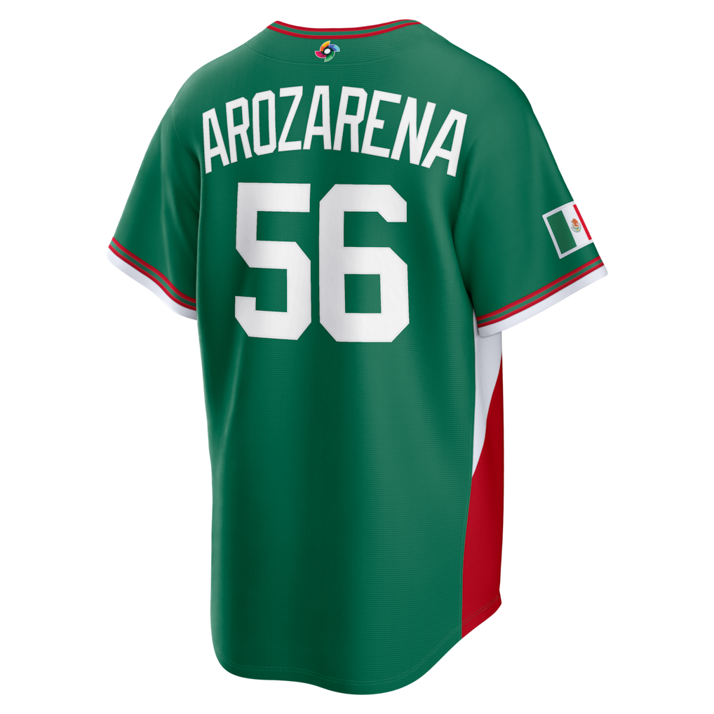 Jersey Beisebol México WBC 2026 Verde