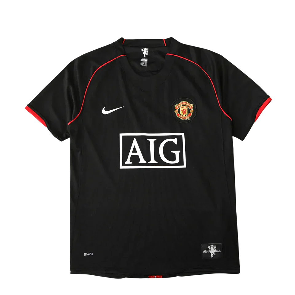 Camisa Manchester United II 2007/2008 - Torcedor Nike Masculina - Preta