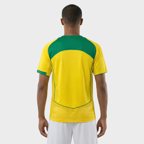 Camisa Seleção Brasileira I 2004 Nike - Retrô - Amarela