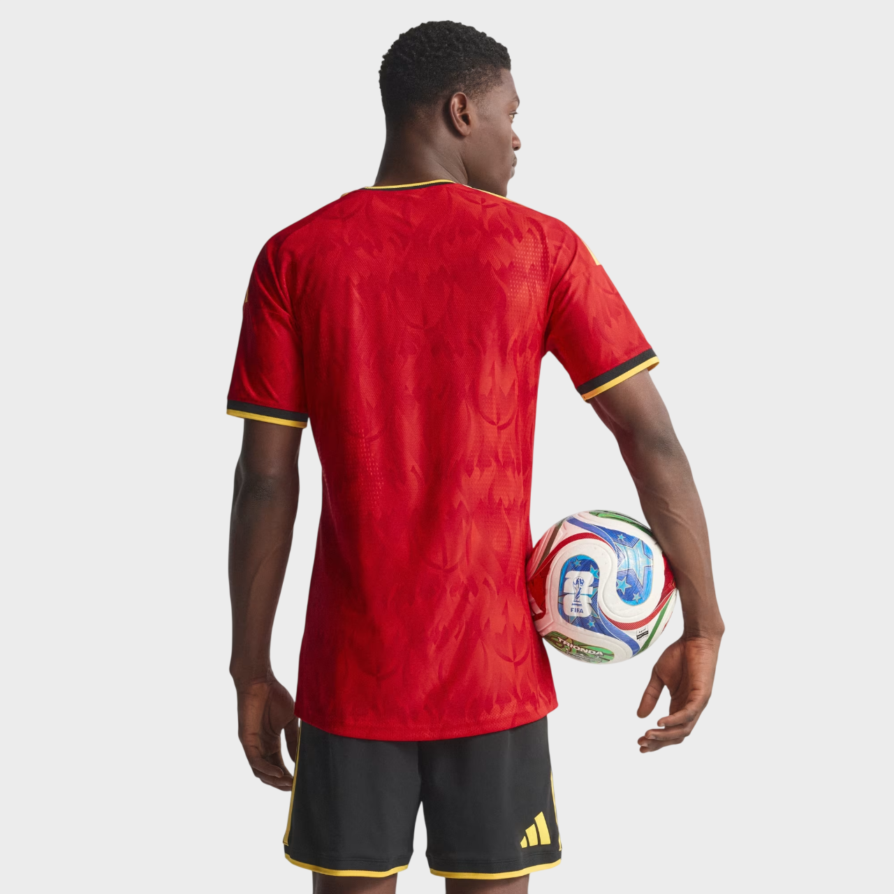 Camisa Bélgica I 26/27 - Jogador Adidas Masculina - Vermelho