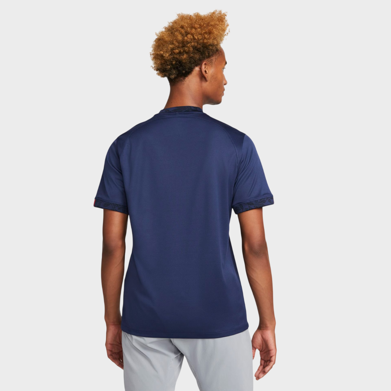 Camisa França I 2022 Torcedor Nike Masculina - Azul Marinho - Retrô