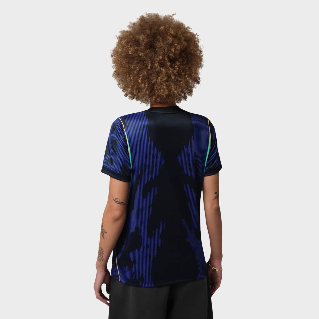 Camisa Seleção Brasileira Feminina II 26/27 - Torcedor Nike X Jordan - Azul