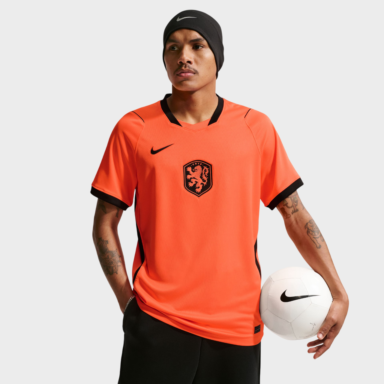 Camisa Holanda I 26/27 - Torcedor Nike Masculina - Laranja