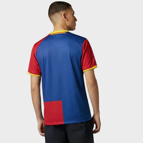 Camisa Barcelona I 2008/2009 Nike Torcedor - Azul e Grená - Retrô