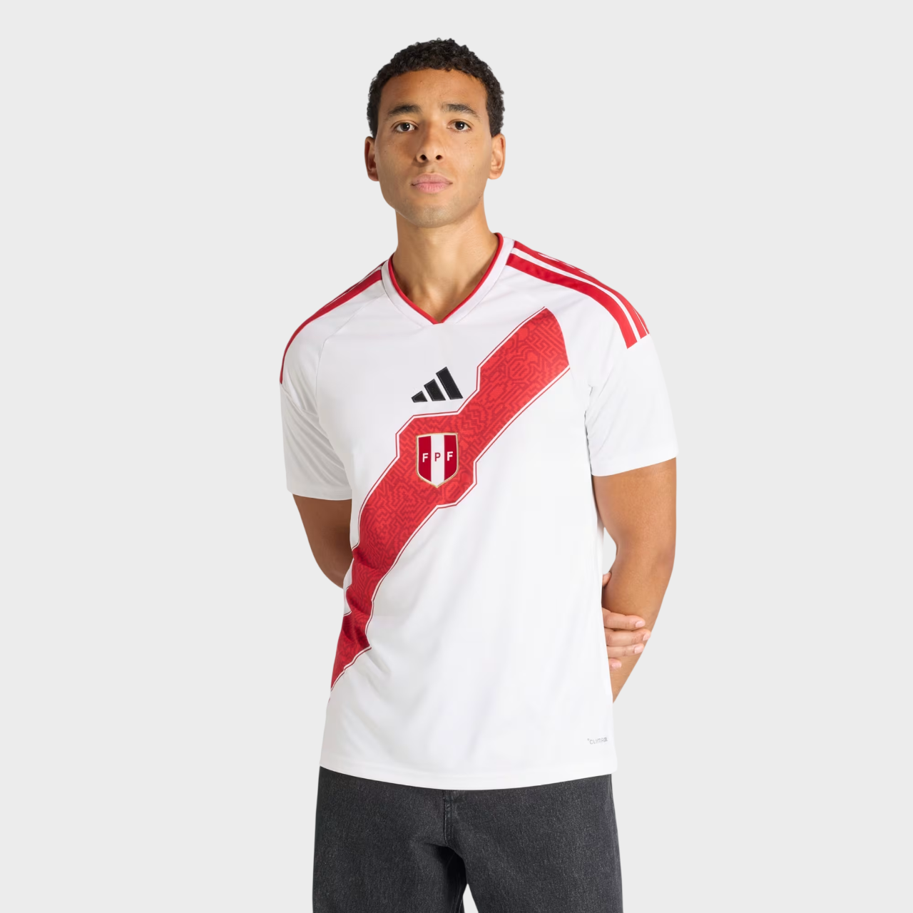 Camisa Peru I 26/27 - Torcedor Adidas - Branca