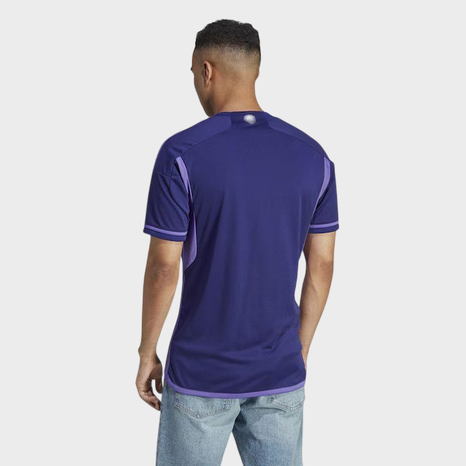 Camisa Argentina II 2022 Torcedor Adidas Masculina - Roxa - Retrô