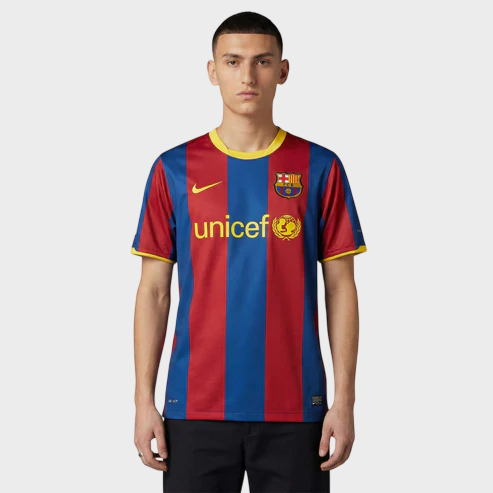 Camisa Barcelona I 2010/2011 Retrô - Nike