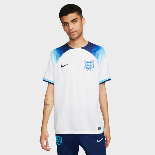 Camisa Inglaterra I 2022 - Torcedor Nike Masculina - Branca - Retrô