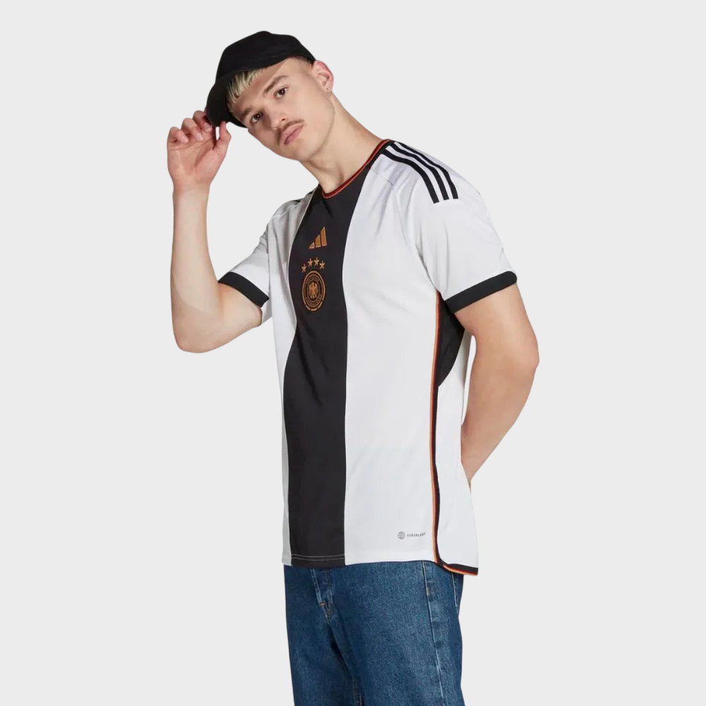 Camisa Alemanha I 2022 - Torcedor Adidas Masculina - Branca
