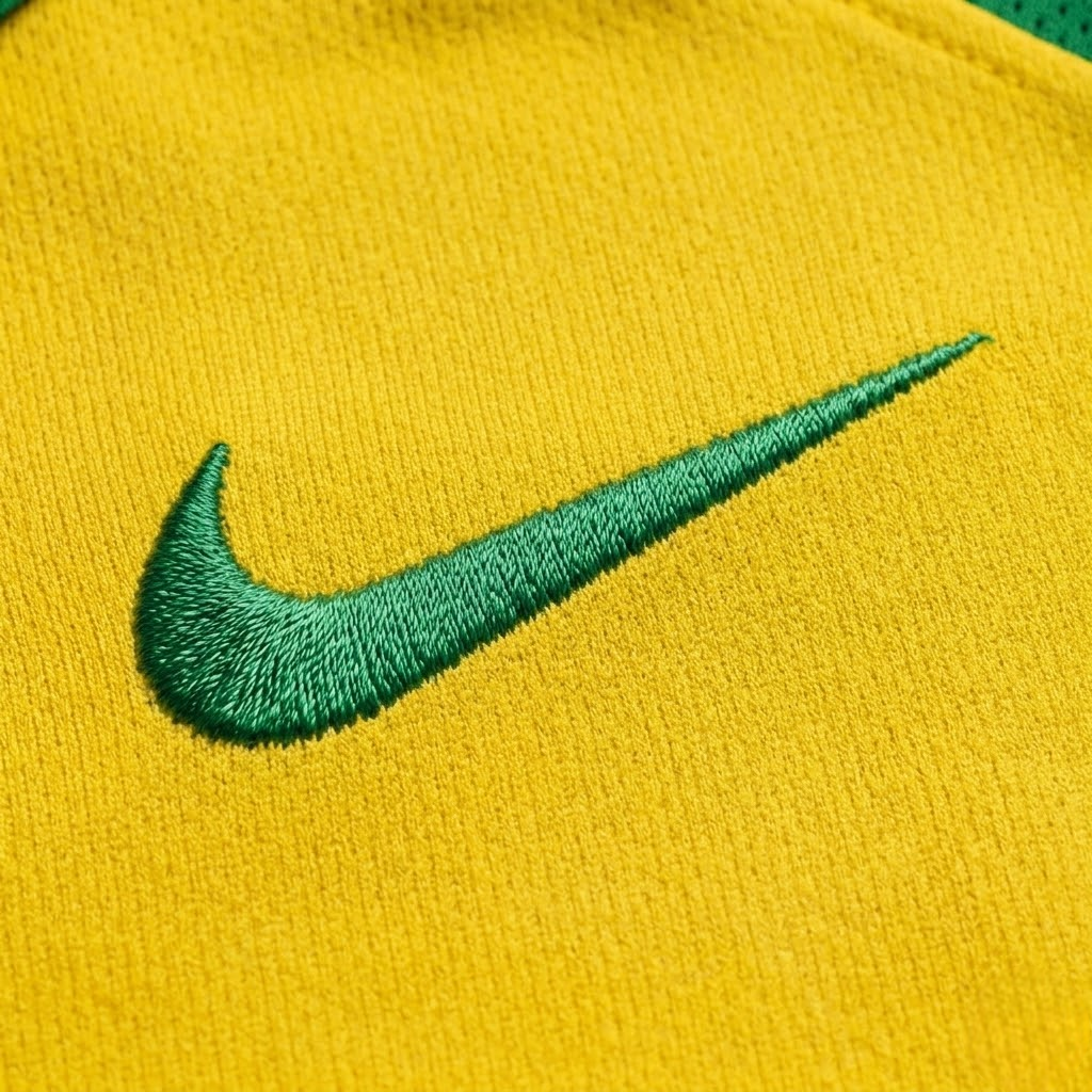 Camisa Seleção Brasileira I 2004 Reedição Total 90 Nike - RONALDINHO 10