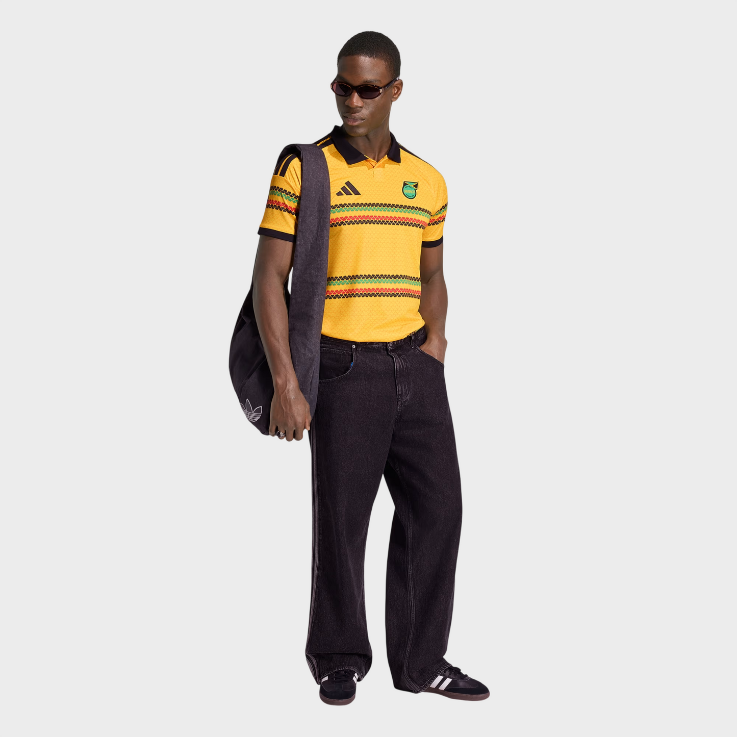 Camisa Jamaica x Bob Marley I 26/27 - Torcedor Adidas - Amarela