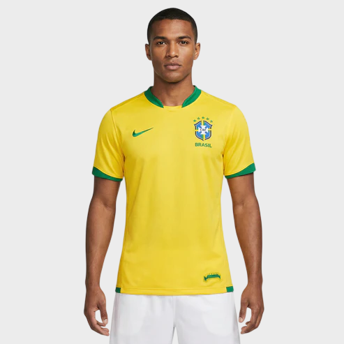 Camisa Seleção Brasileira I 2006 Nike - Retrô - Amarela