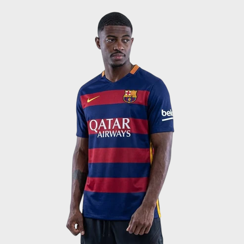 Camisa Barcelona I 2015/2016 Nike Torcedor - Retrô