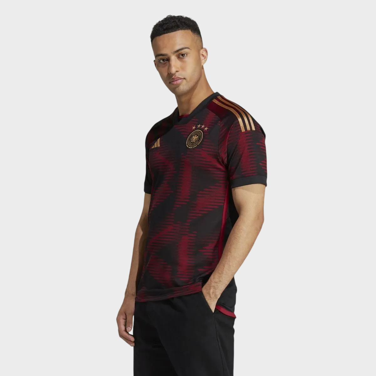 Camisa Alemanha II 2022 - Torcedor Adidas Masculina - Vermelha