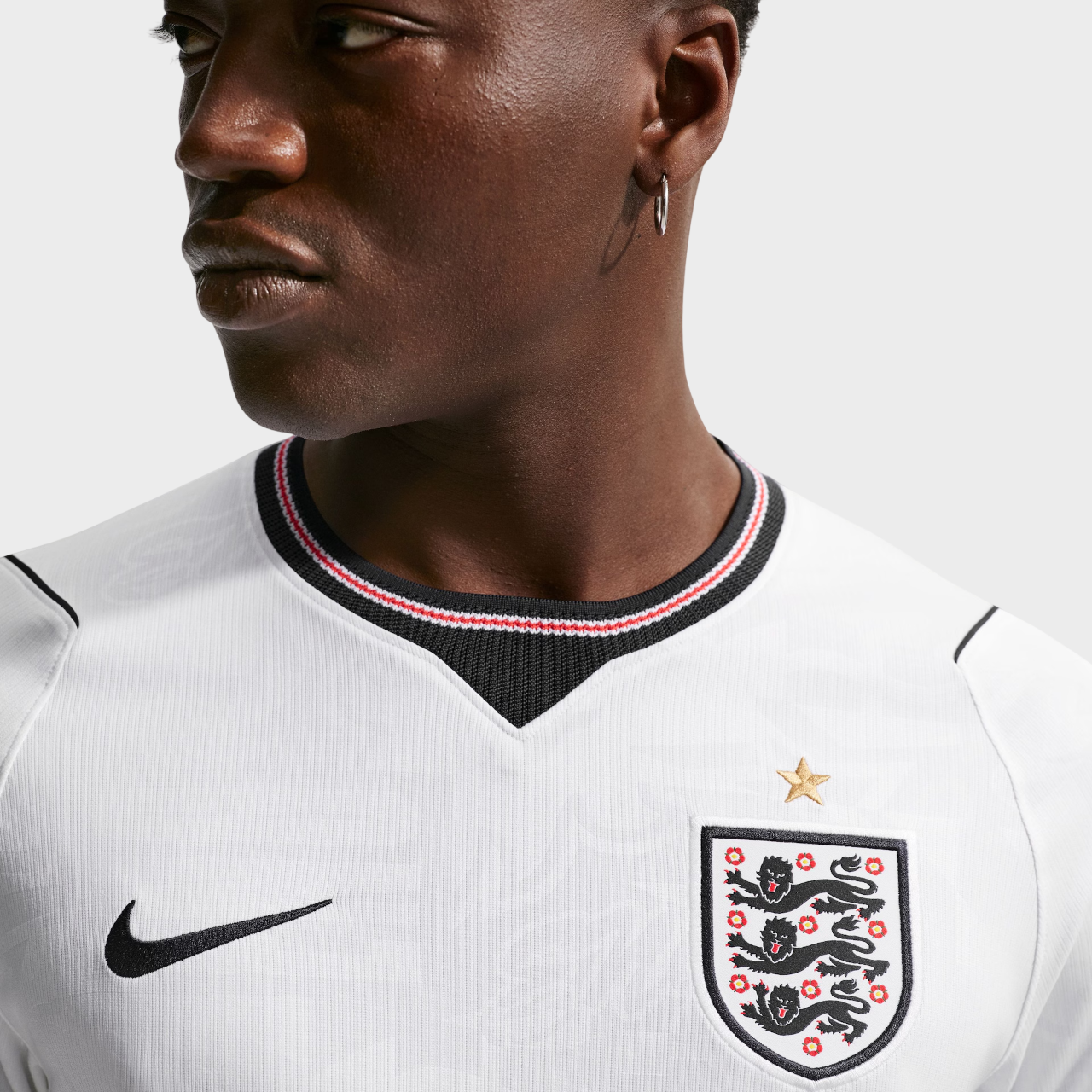 Camisa Inglaterra I 26/27 - Torcedor Nike Masculina - Branca