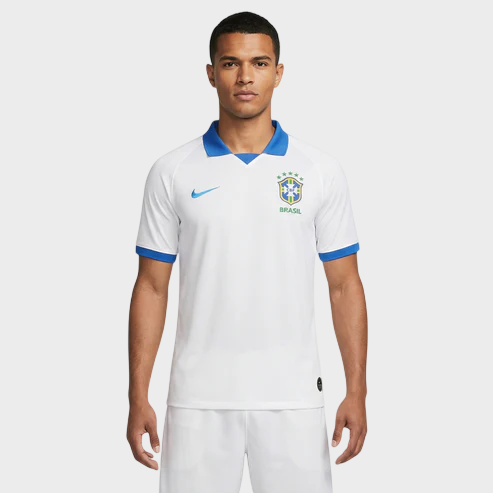 Camisa Seleção Brasileira III 19/20 Nike - Retrô - Branco e Azul
