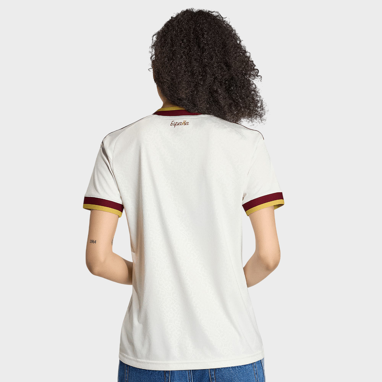 Camisa Espanha Feminina II 26/27 - Torcedor Adidas Off White