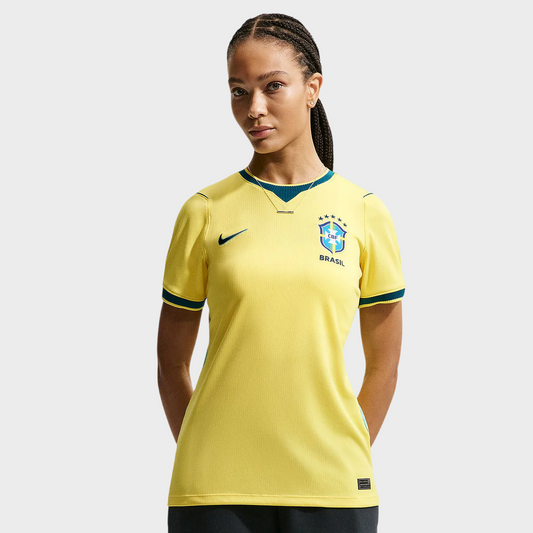 Camisa Seleção Brasileira Feminina I 26/27 - Torcedor Nike - Amarela