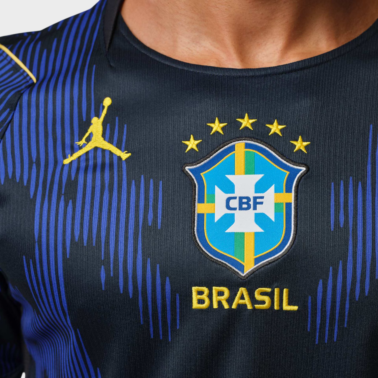 Camisa Seleção Brasileira II 26/27 - Torcedor Nike X Jordan Masculina - Azul