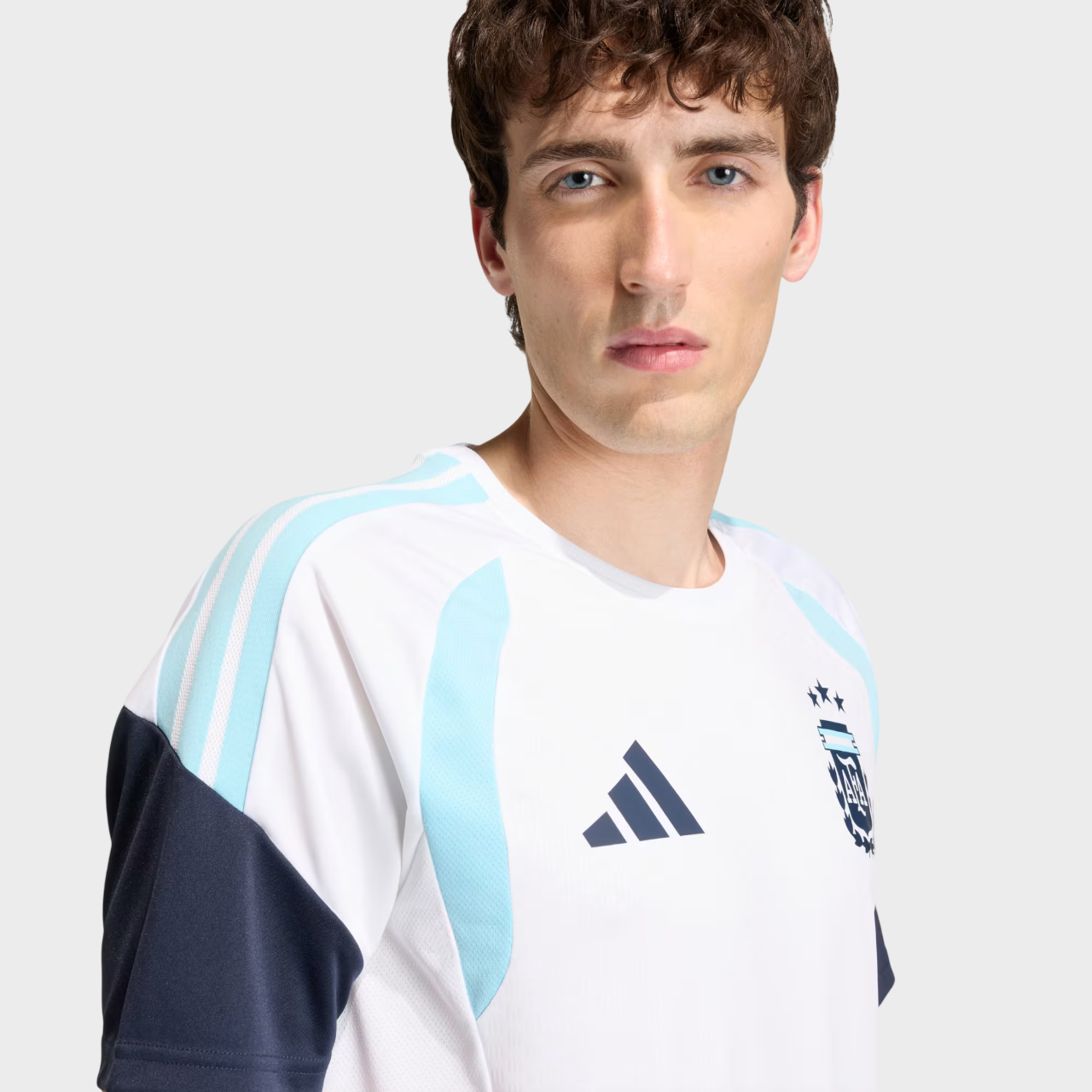 Camisa Argentina Treino 26/27 - Torcedor Adidas Masculina - Branca