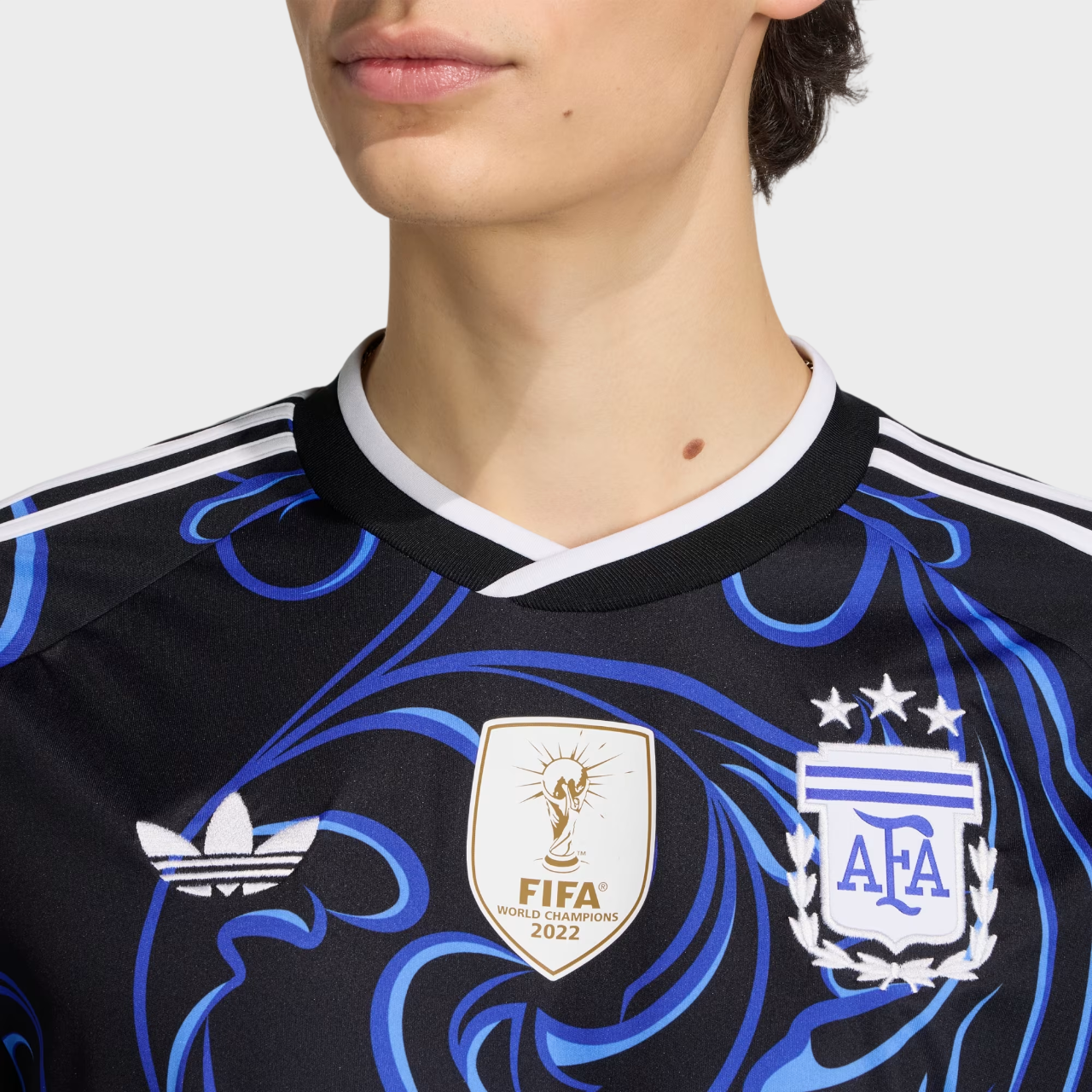 Camisa Argentina II 26/27 - Torcedor Adidas Masculina + Patch Campeão do Mundo