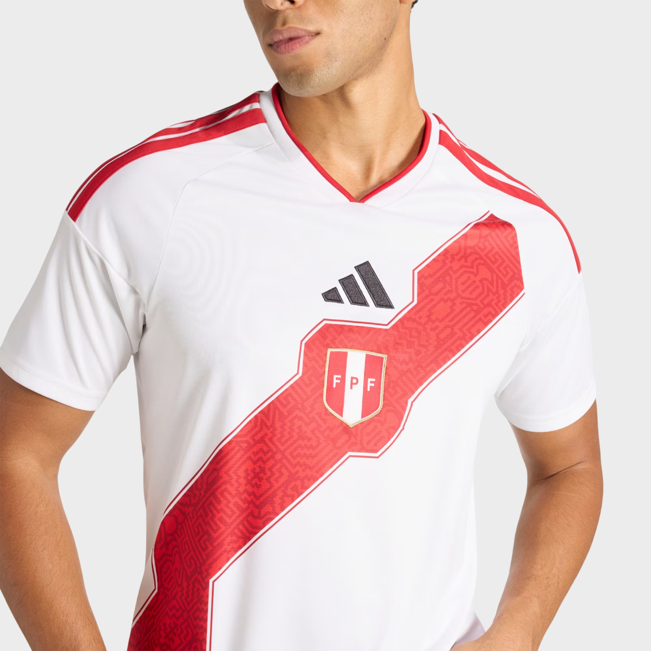 Camisa Peru I 26/27 - Torcedor Adidas - Branca