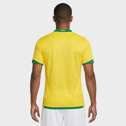 Camisa Seleção Brasileira I 2006 Nike - Retrô - Amarela