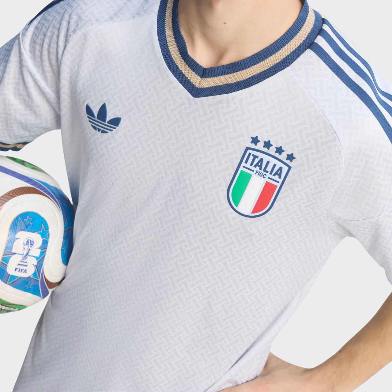 Camisa Itália II 26/27 - Jogador Adidas Masculina - Azul