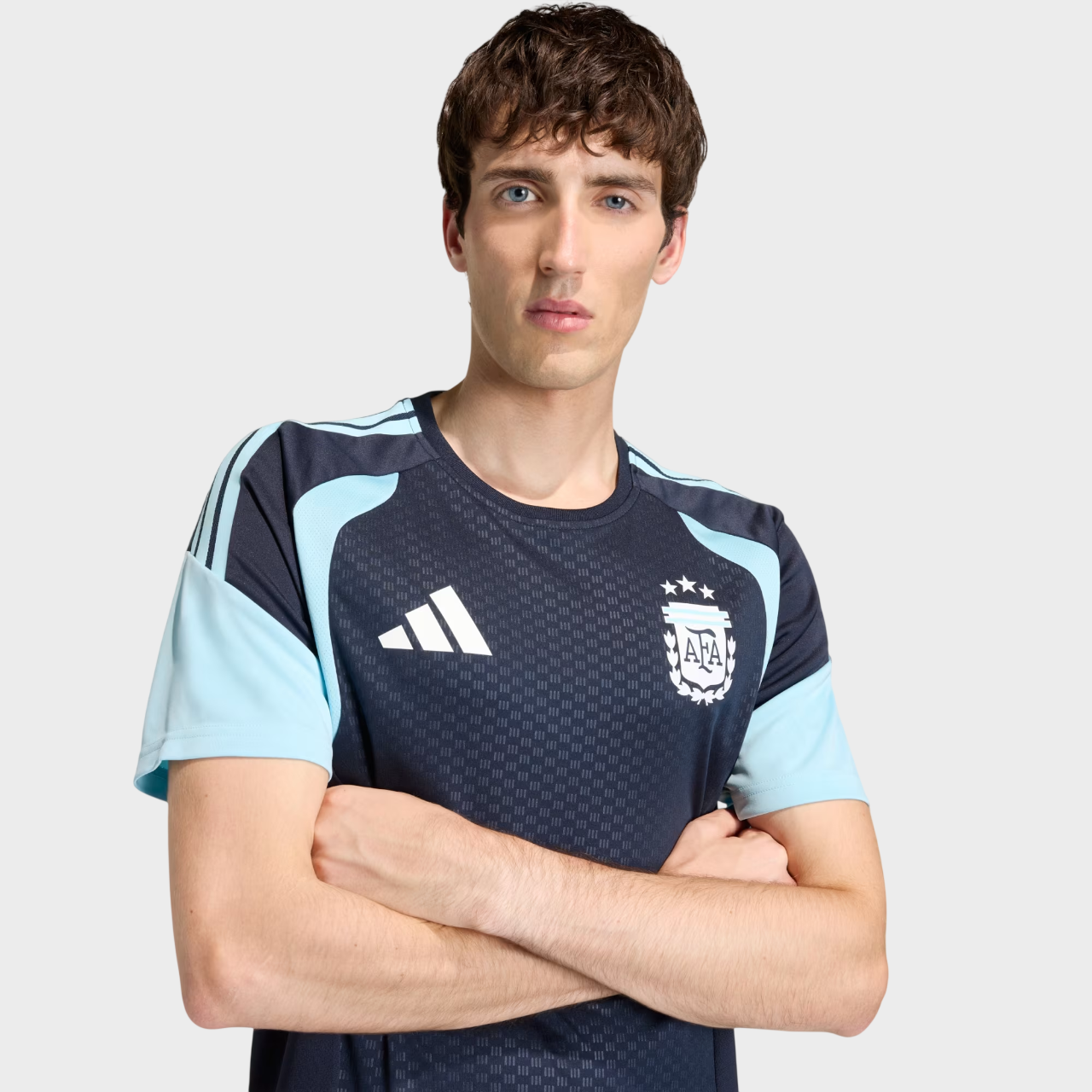 Camisa Argentina Treino 26/27 - Torcedor Adidas Masculina - Azul Marinho