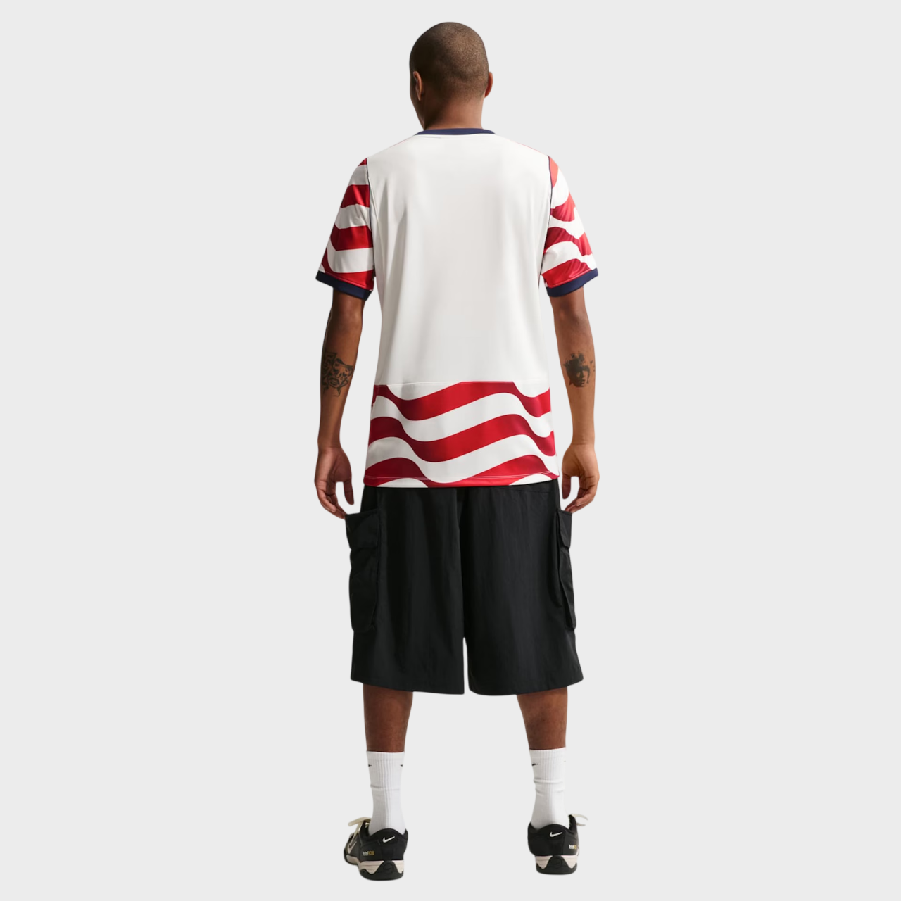Camisa Estados Unidos I 26/27 - Torcedor Nike - Branca e Vermelha
