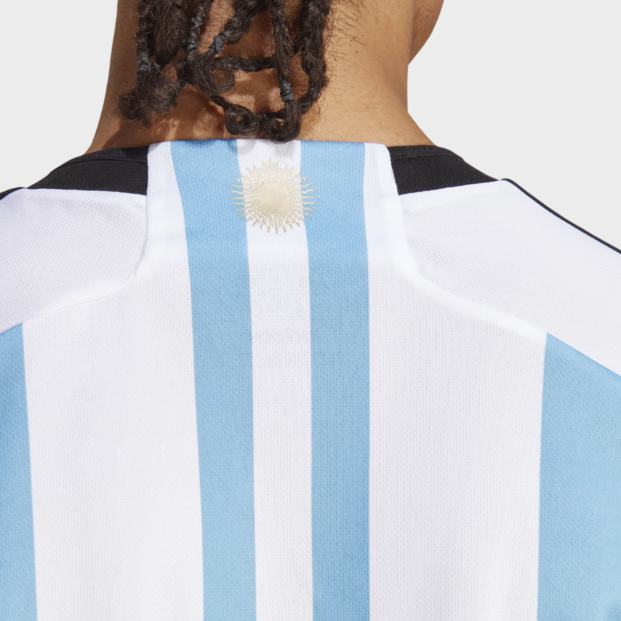 Camisa Argentina I 2023 Torcedor Adidas Masculina + Patch Campeão do Mundo