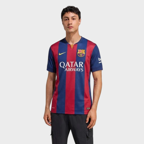 Camisa Barcelona I 2014/2015 Nike Torcedor - Retrô