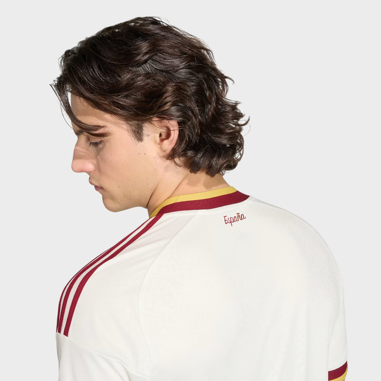 Camisa Espanha II 26/27 - Torcedor Adidas Masculina - Off White