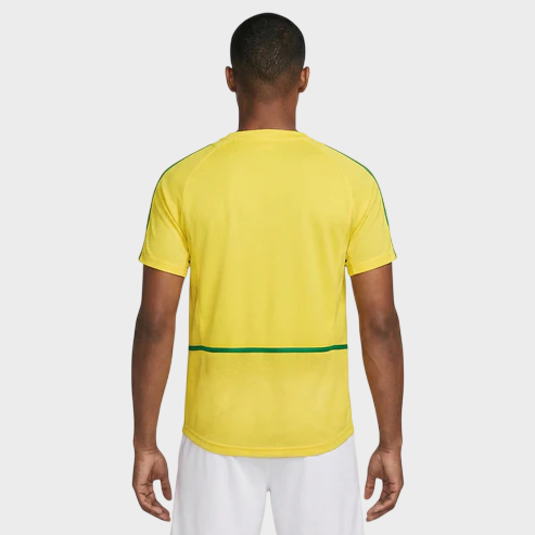 Camisa Seleção Brasileira I 2002 Nike - Retrô - Amarela