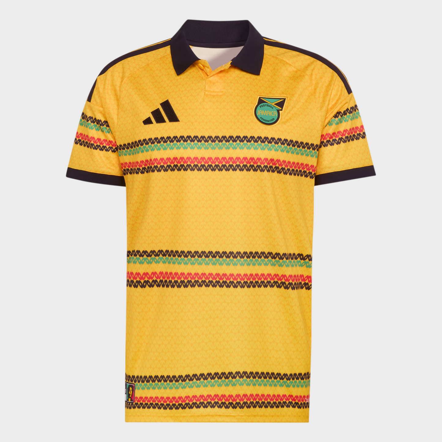 Camisa Jamaica x Bob Marley I 26/27 - Torcedor Adidas - Amarela