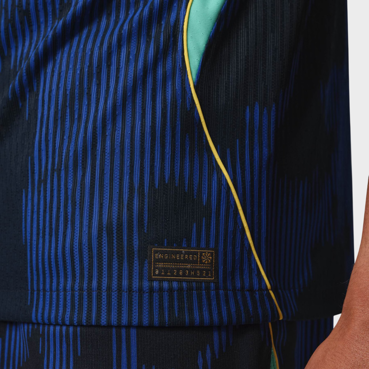 Camisa Seleção Brasileira II 26/27 - Jogador Nike X Jordan Masculina - Azul