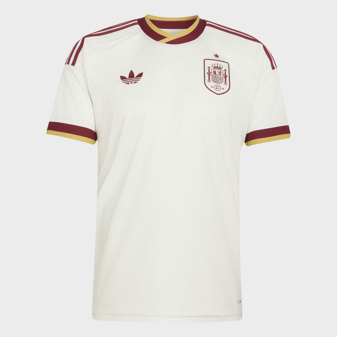 Camisa Espanha II 26/27 - Torcedor Adidas Masculina - Off White
