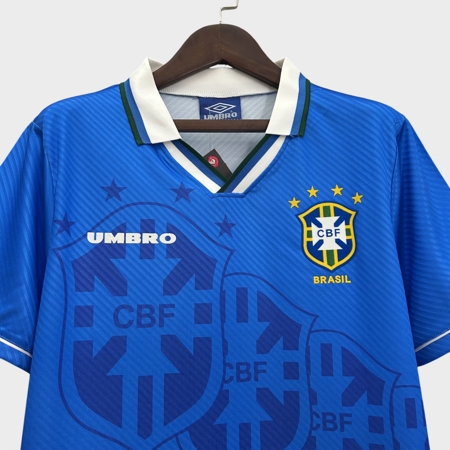 Camisa Seleção Brasileira II 1993/1994 Umbro - Retrô - Azul