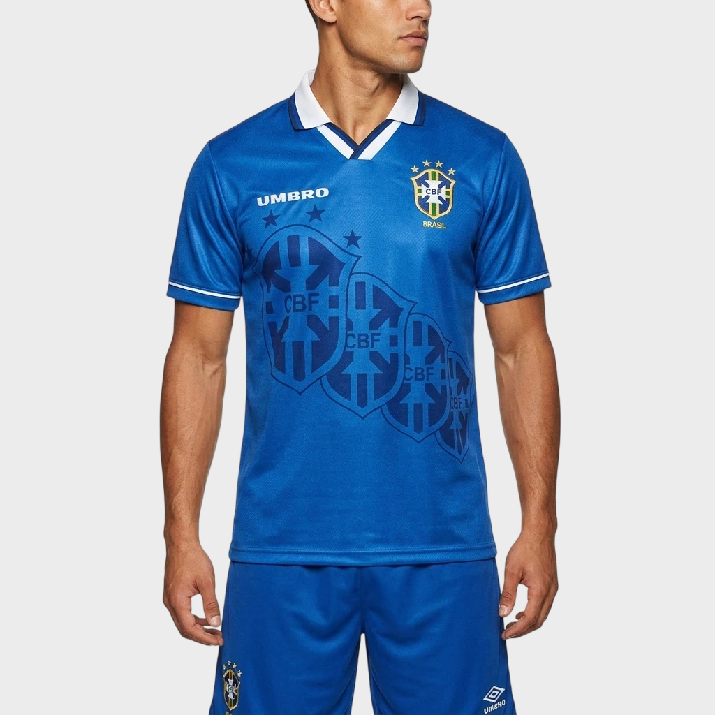 Camisa Seleção Brasileira II 1993/1994 Umbro - Retrô - Azul