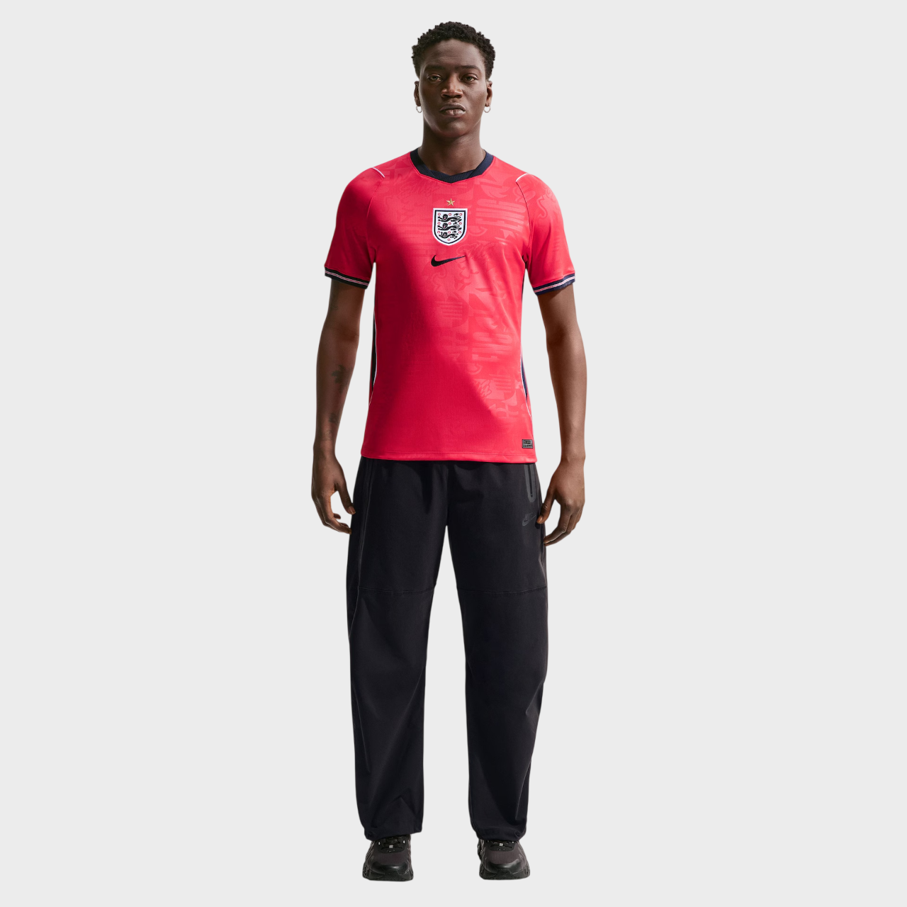 Camisa Inglaterra II 26/27 - Torcedor Nike Masculina - Rosa